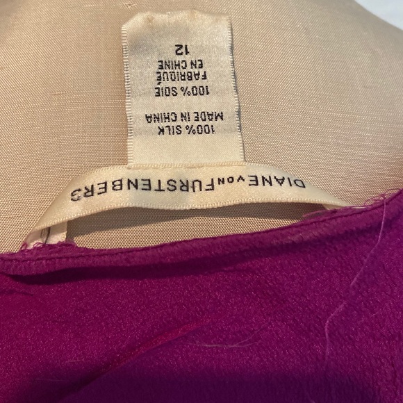 Diane von Furstenberg DVF Berry Twist Silk Dress - Picture 5 of 5